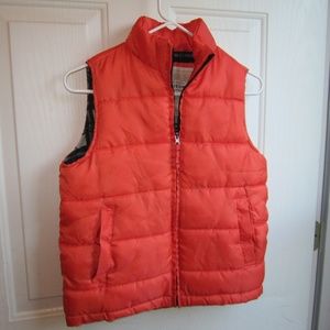 Arizona Orange Kids Puffer Vest